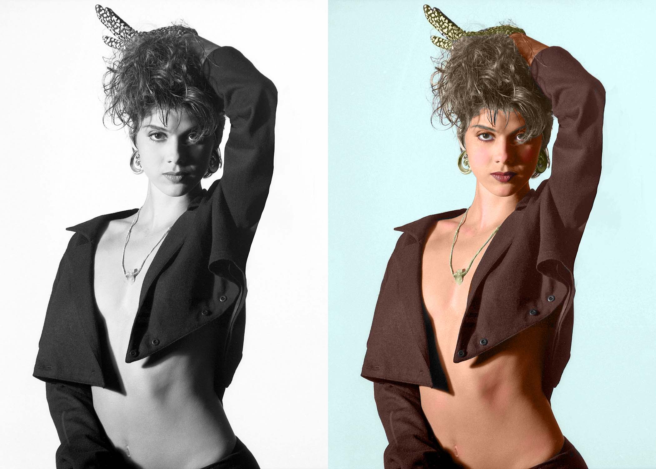 Marisa Tomei Blowjob - Actress Marisa Tomei -- 1987 -- photographed by Aaron Rapoport :  r/Colorization